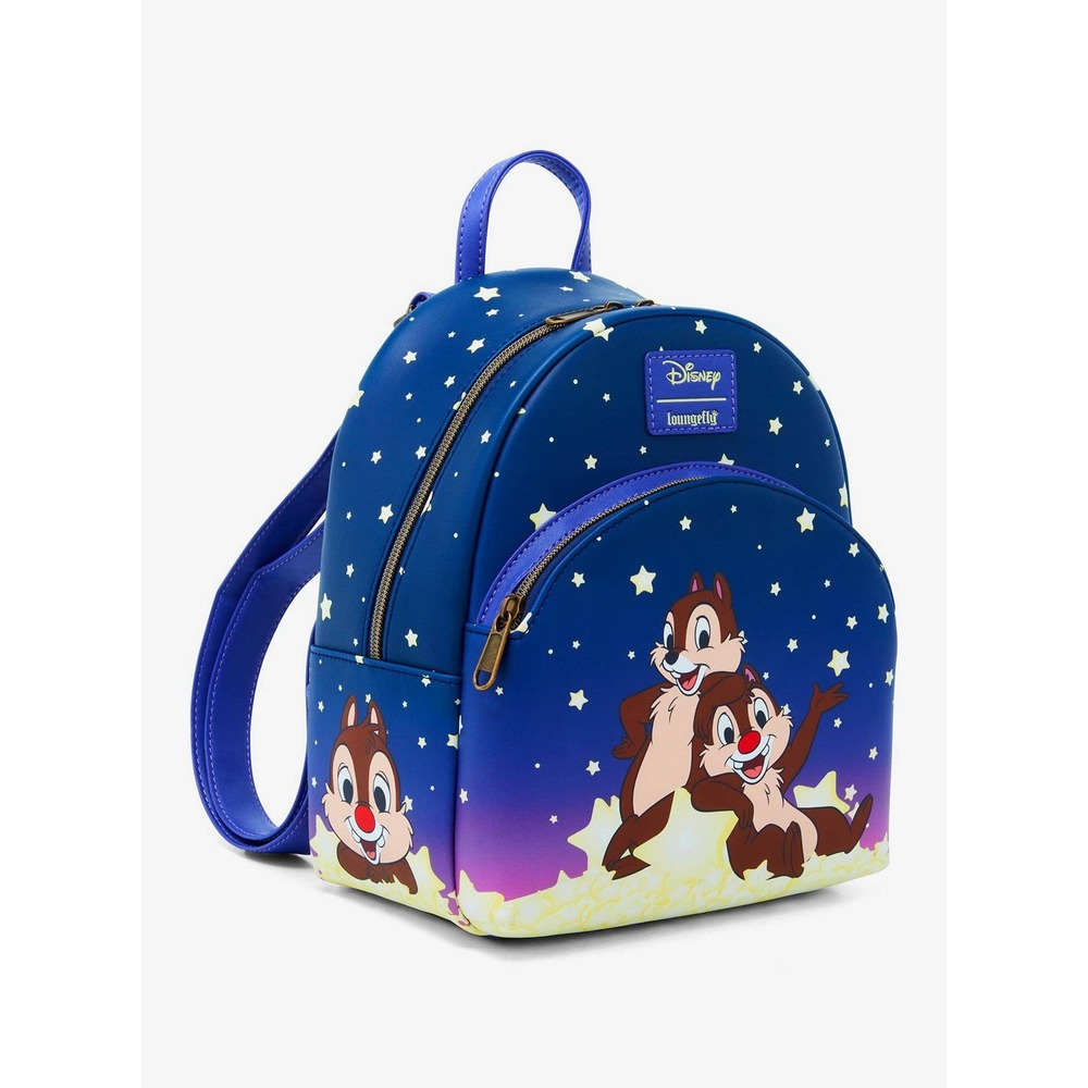 Loungefly Disney Chip 'N' Dale Stars Mini Backpack - Picture 2 of 4
